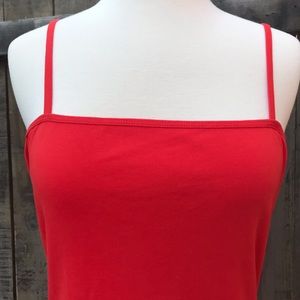 TopShop Body-Con Orange Midi Dress Nordstrom NWOT